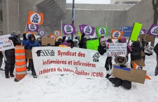 Héma-Québec – Les infirmières et infirmières auxiliaires de la Capitale-Nationale en grève le 10 mars