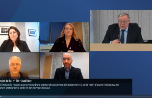 Projet de loi 10 : Les agences de placement privées doivent cesser de cannibaliser le réseau public