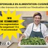 Résultats des travaux du comité sur l’évaluation de l’emploi de la responsable en alimentation-cuisinière