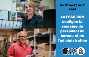 Soulignons la semaine du personnel de bureau et de l’administration
