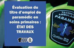 Évaluation du titre d’emploi de paramédic soins primaines