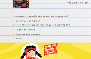 Présentation des membres de l’équipe de la négociation