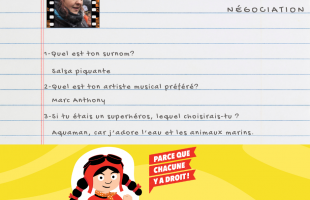 Présentation des membres de l’équipe de la négociation