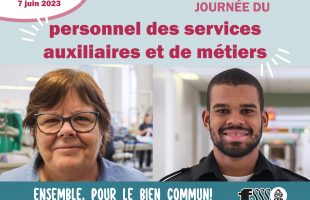 7 juin: Journée du personnel des services auxiliaires et de métiers