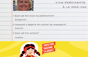 Présentation des membres de l’équipe de la négociation