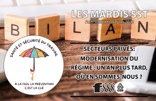 Loi modernisant le régime de santé et de sécurité du travail: Déploiement des mécanismes, où en sommes-nous ?