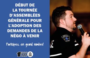 Début de la tournée des assemblées générales des syndicats des paramédics