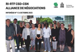 RI-RTF: CSD-CSN alliance de négociations