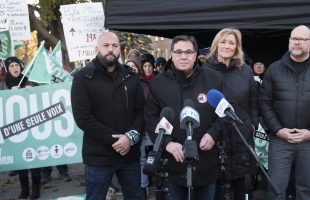 Le Front commun demande la conciliation