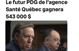 La FSSS-CSN dénonce dans les médias le salaire indécent du futur PDG de Santé Québec