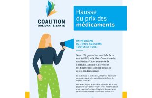 Appel à l’action: pour une assurance médicaments publique