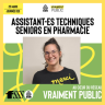 25 mars: Journée des assistantes techniques seniors en pharmacie