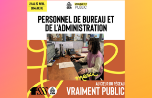 Bonne semaine du personnel de bureau et de l’administration !