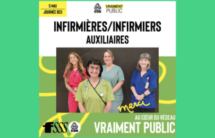 Belle journée, infirmières et infirmiers auxiliaires !