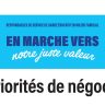RSGE: Nos priorités de négociation