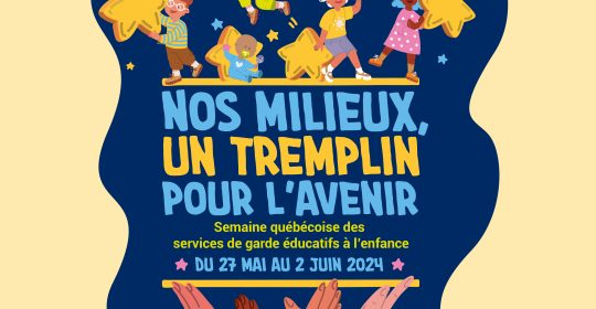 Pour un tremplin des services éducatifs à l’enfance sans but lucratif