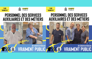 Belle journée au personnel des services auxiliaires et des métiers!