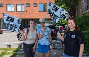 En grève ! Solidarité avec les camarades de l&rsquo;Entre-Toit