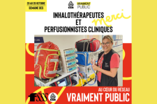 Belle semaine des inhalothérapeutes et des perfusionnistes cliniques ! 💗