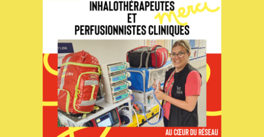 Belle semaine des inhalothérapeutes et des perfusionnistes cliniques ! 💗