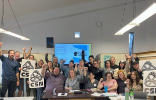 Les membres du Syndicat du CHSLD de la Résidence plaisance des Îles adoptent un mandat de grève