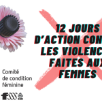 12 jours d’action contre les violences faites aux femmes