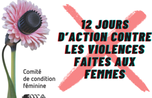12 jours d&rsquo;action contre les violences faites aux femmes