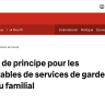 Annonce de l’entente de principe