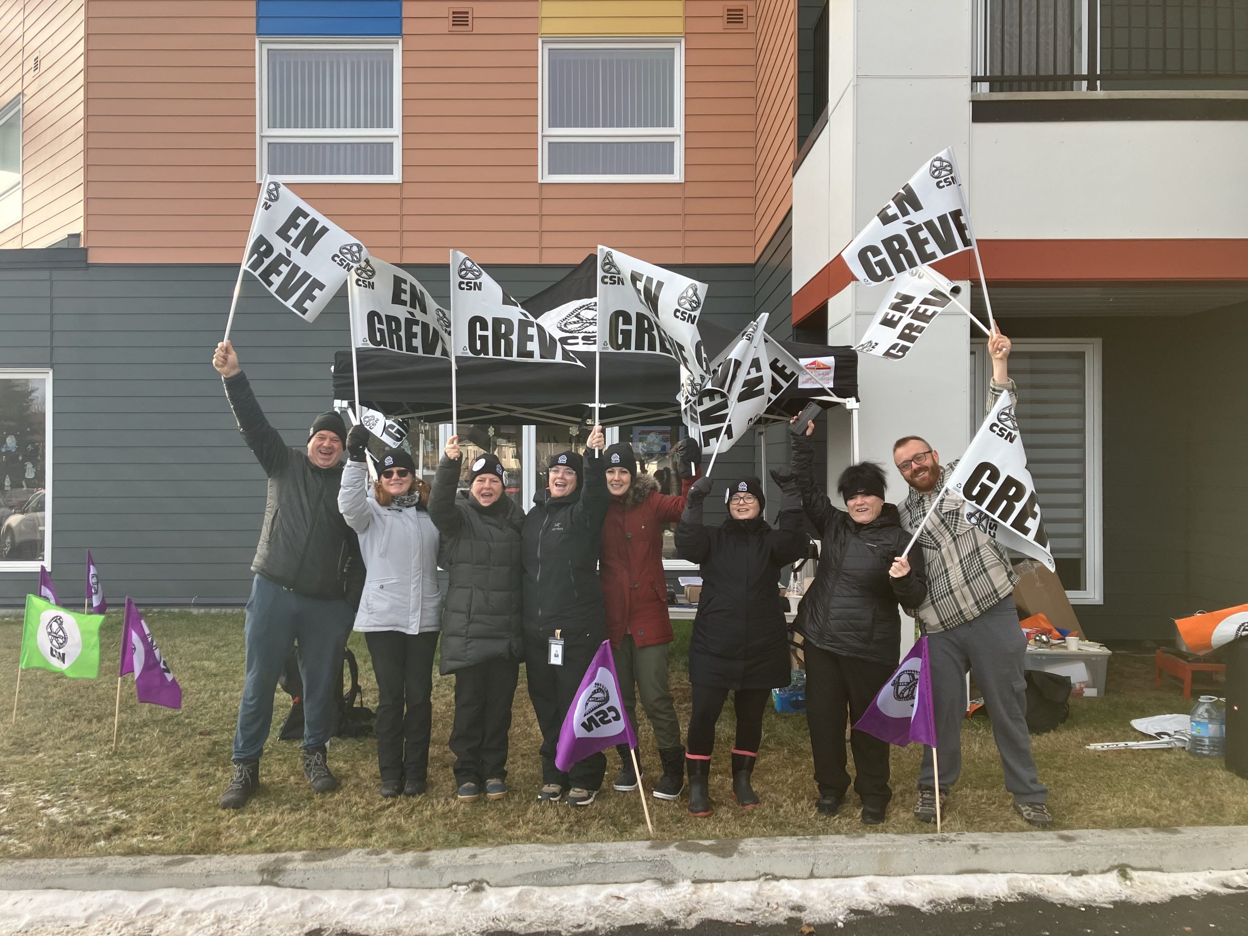 Le Syndicat du CHSLD de la Résidence Plaisance des Îles déclenche deux autres journées de grève et dépose une proposition globale