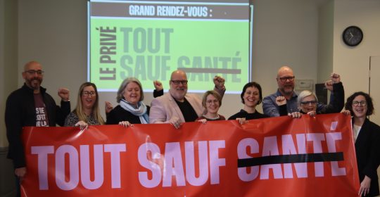Le privé est tout, sauf santé!