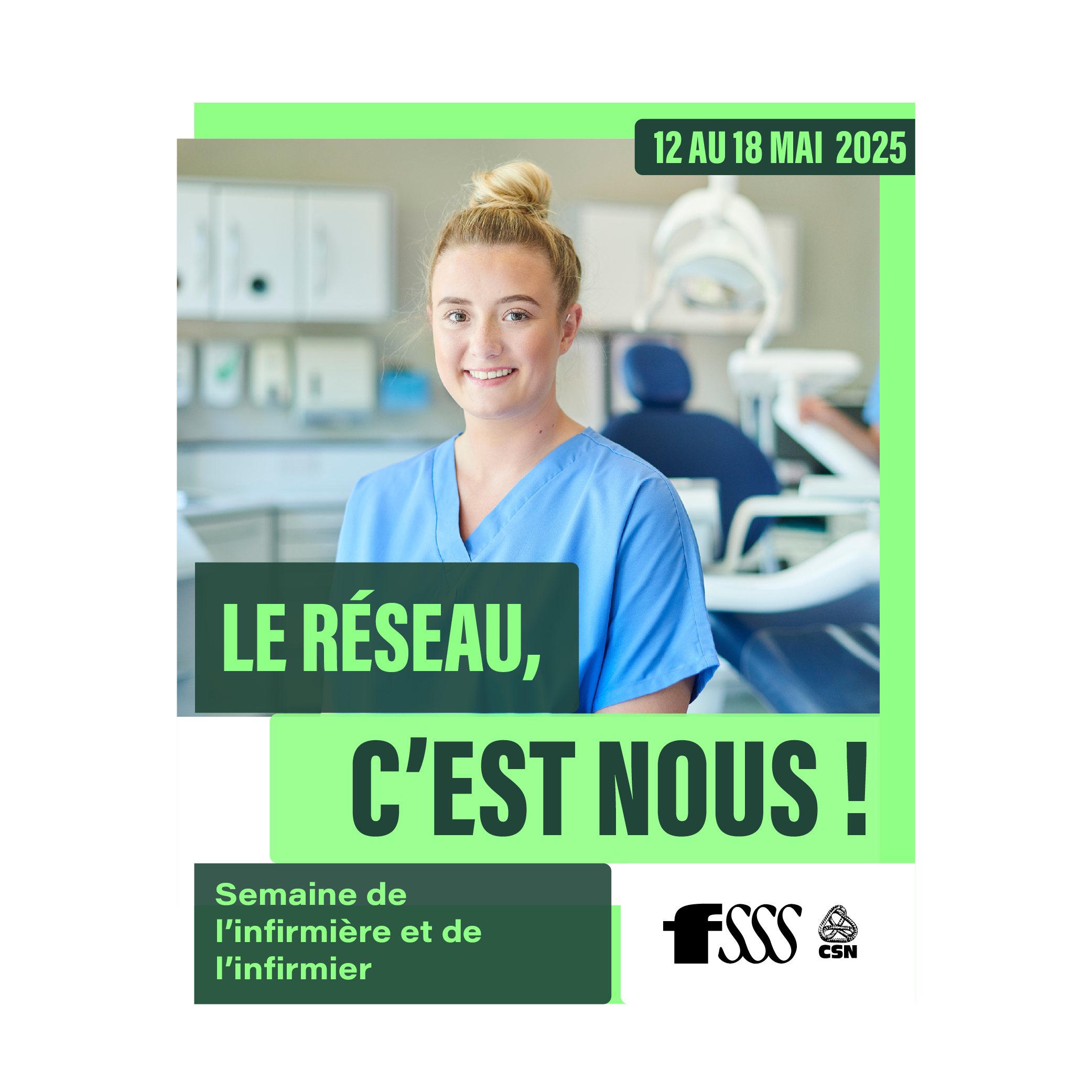 Semaine de l’infirmière et de l’infirmier – 12 au 18 mai 2025