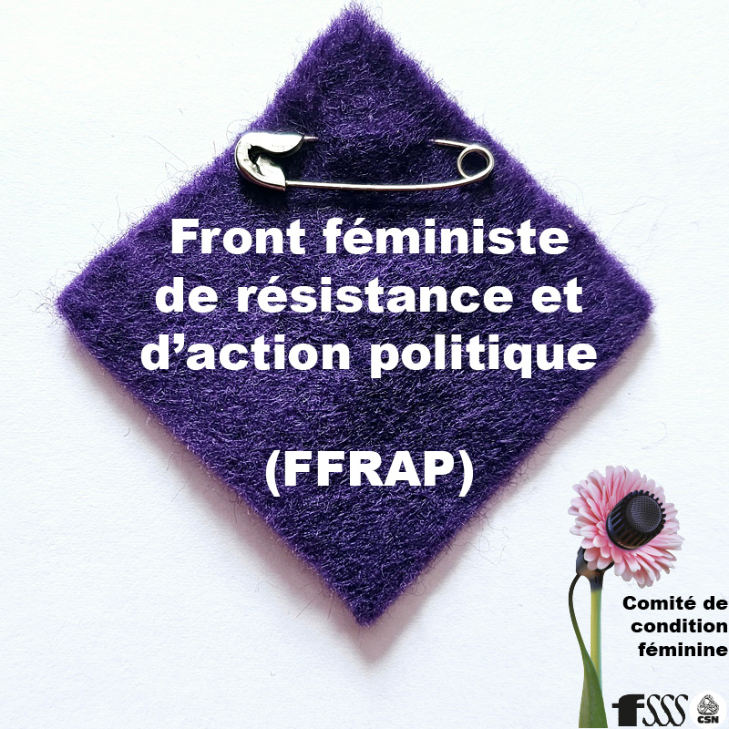 Un appel à porter le carré mauve