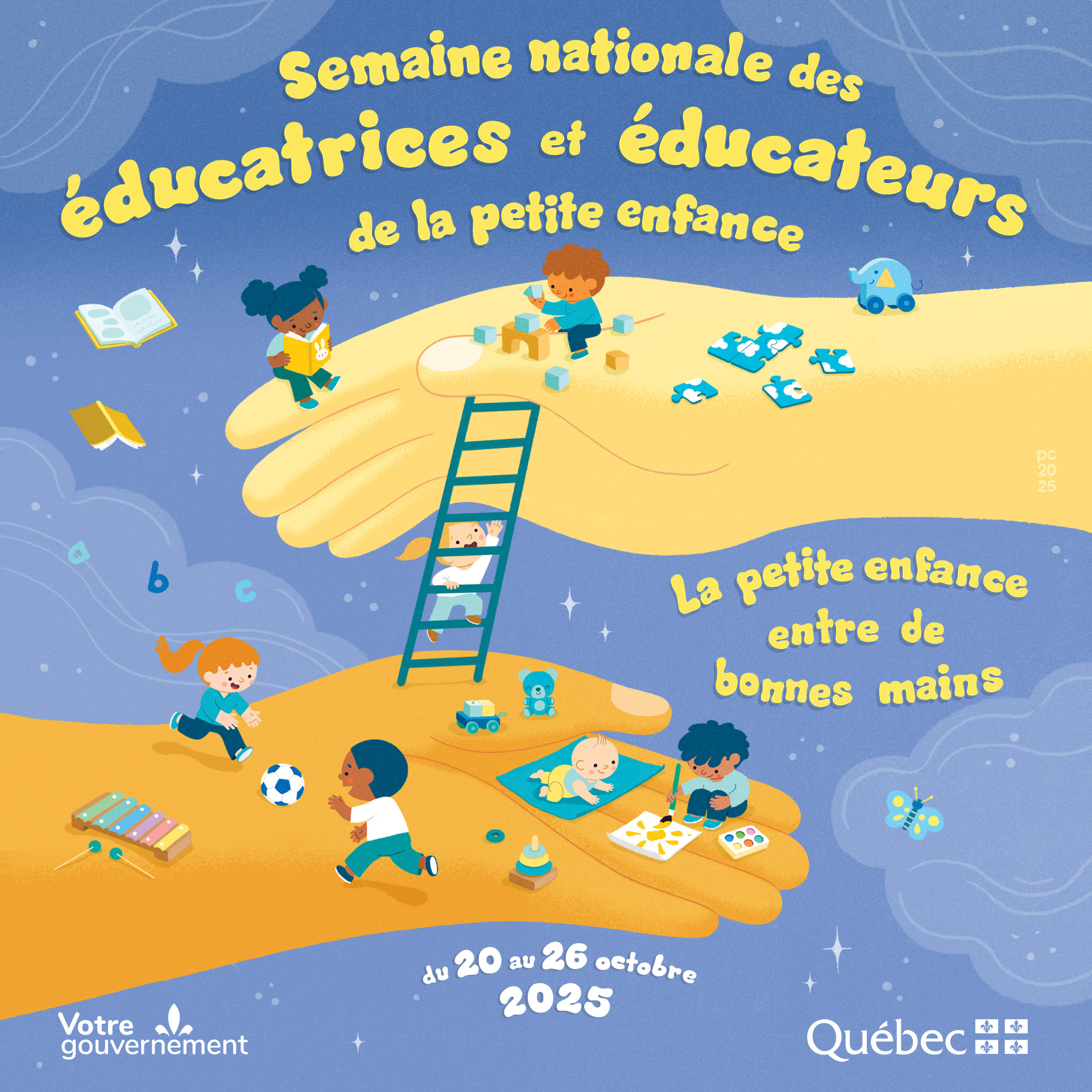 Semaine nationale des éducatrices et éducateurs de la petite enfance – 20 au 26 octobre 2025