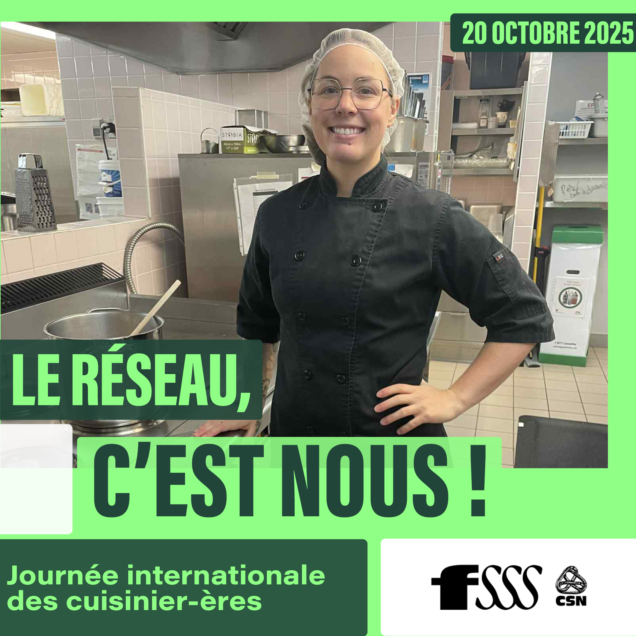Journée internationale des cuisinier-ères – 20 octobre 2025