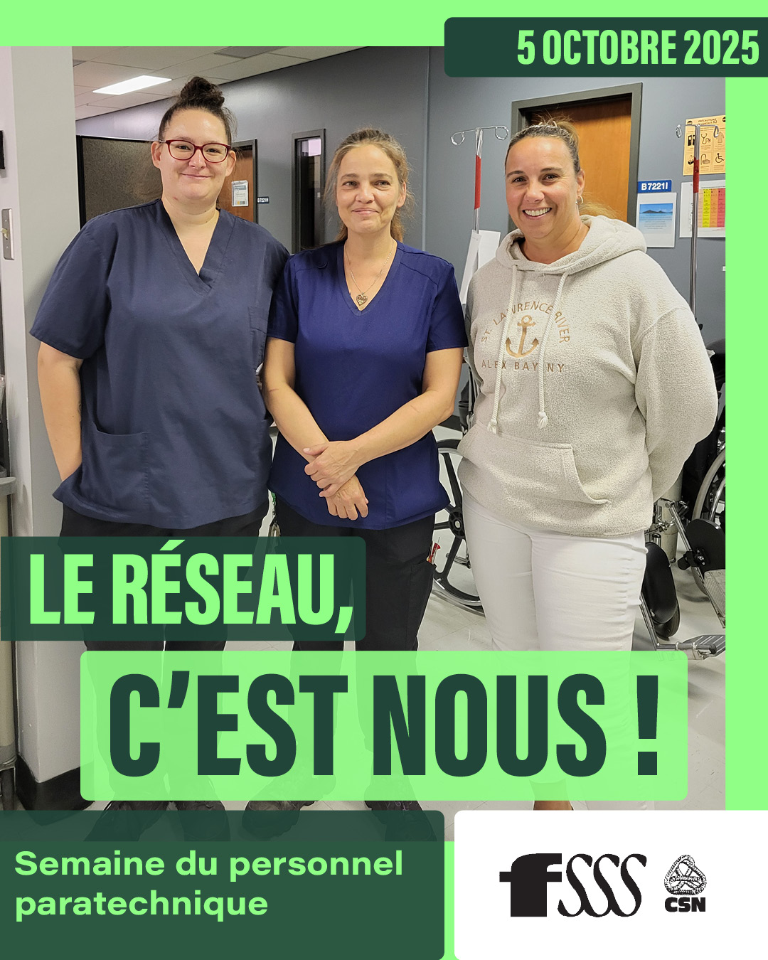 Semaine du personnel paratechnique — 5 octobre 2025