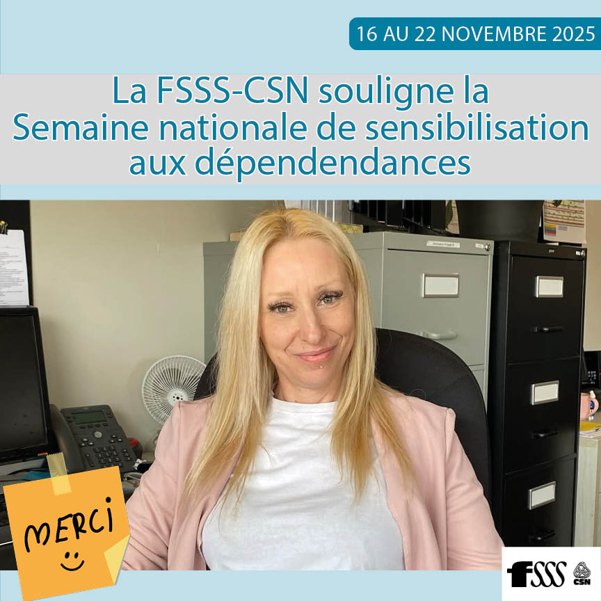 Semaine nationale de sensibilisation aux dépendances – 16 au 22 novembre 2025