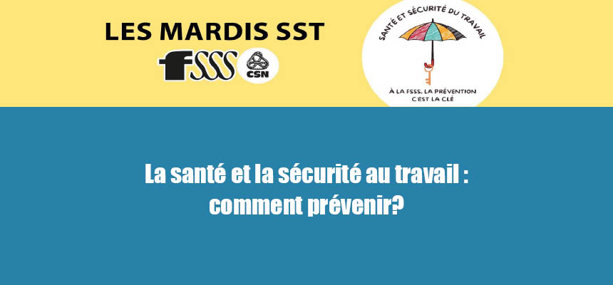 Retour sur le Mardi SST de novembre : pour une prévention efficace dans les milieux de travail