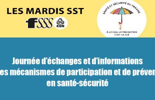 Un Mardi SST spécial pour décortiquer les nouveaux mécanismes de participation et de prévention