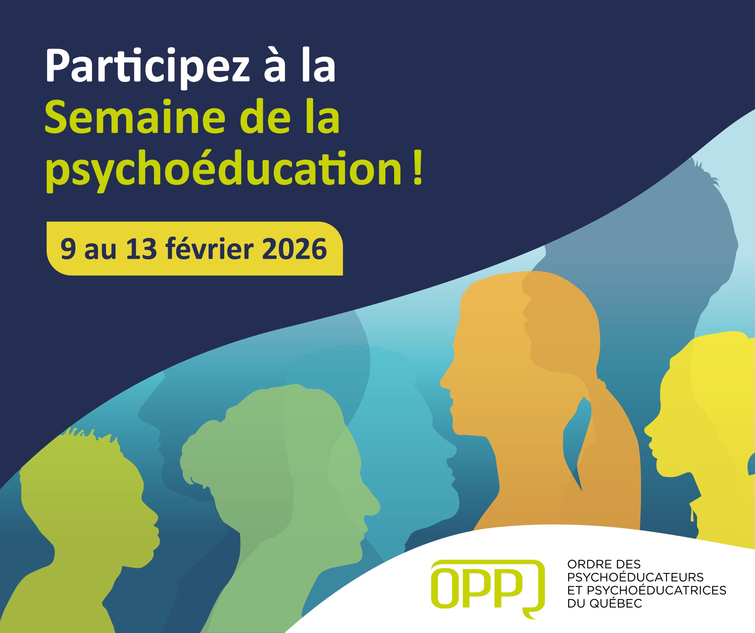 Bonne Semaine de la psychoéducation !