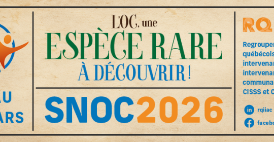 Semaine nationale de l&rsquo;organisation communautaire – 15 au 21 mars 2026