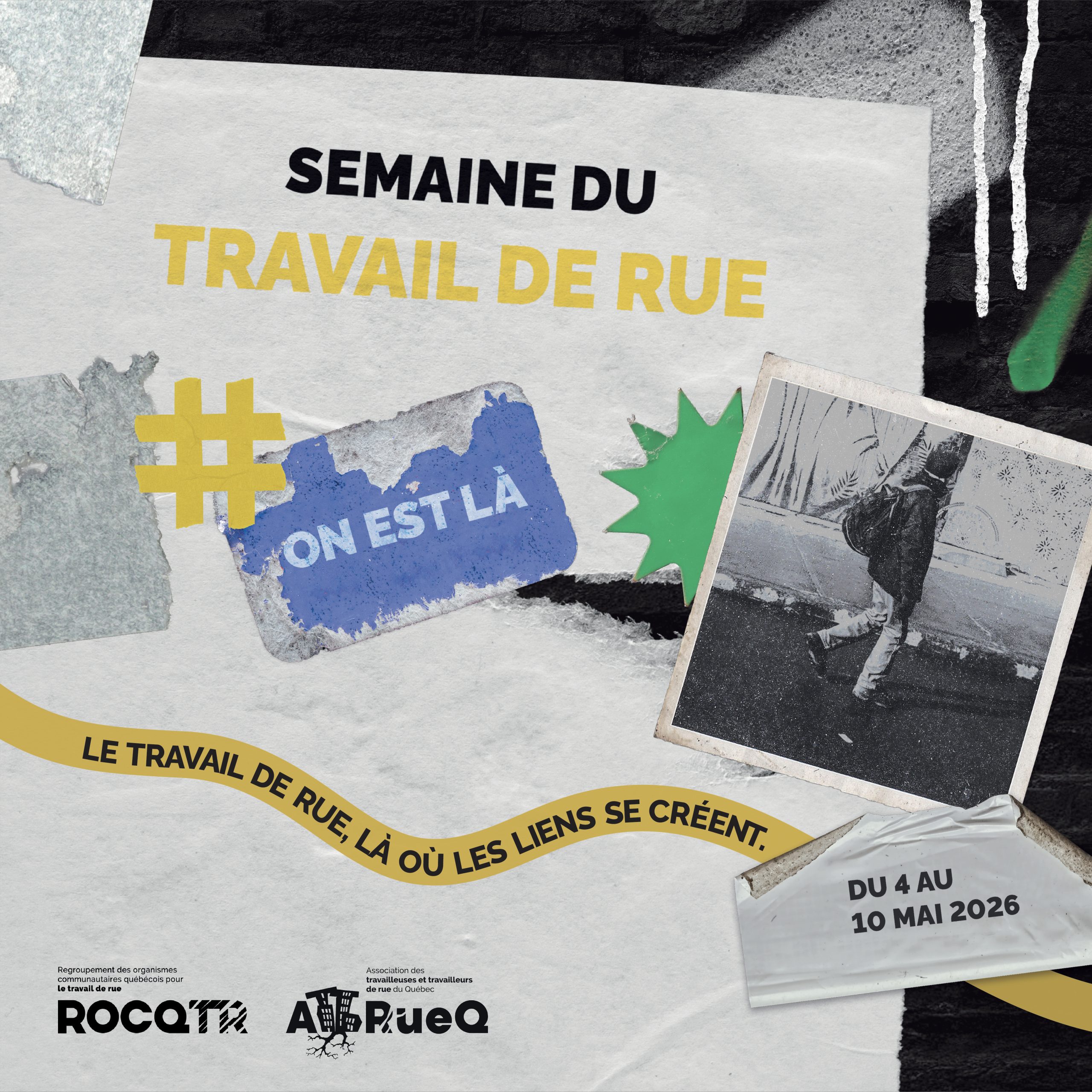 Semaine du travail de rue – 4 au 10 mai 2026